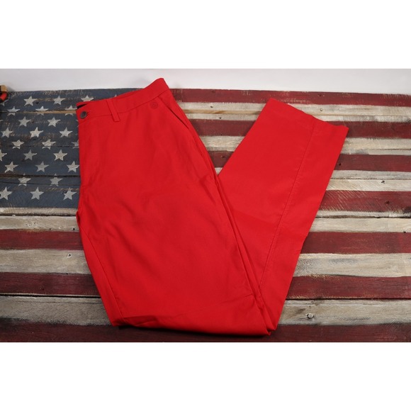 Galvin Green Other - Noah Galvin Green Mens Golf Pants Red 30x30 Breathable Performance